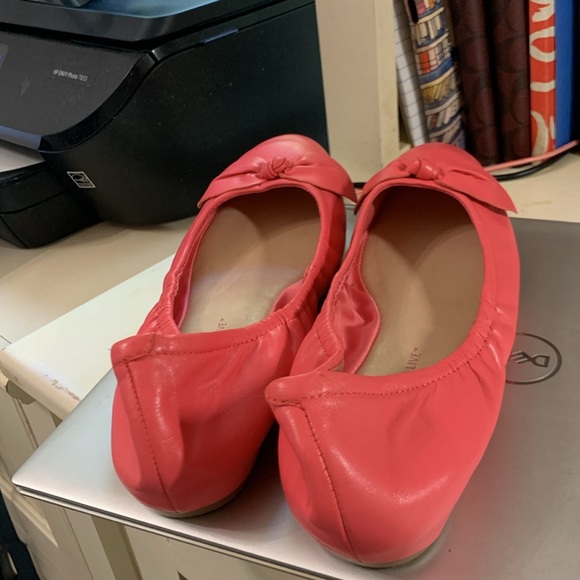 Isaac mizrahi live. Hot pink bow ballerina slippers. 10 med. New. Never worn. - Picture 7 of 8